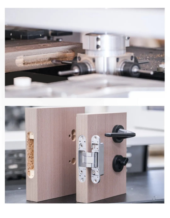 Excitech CNC Solution of integrated production of door, wall and cabinet.