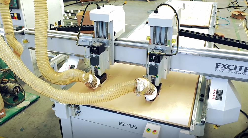 EXCITECH dust-free cutting machine, green production without dust.