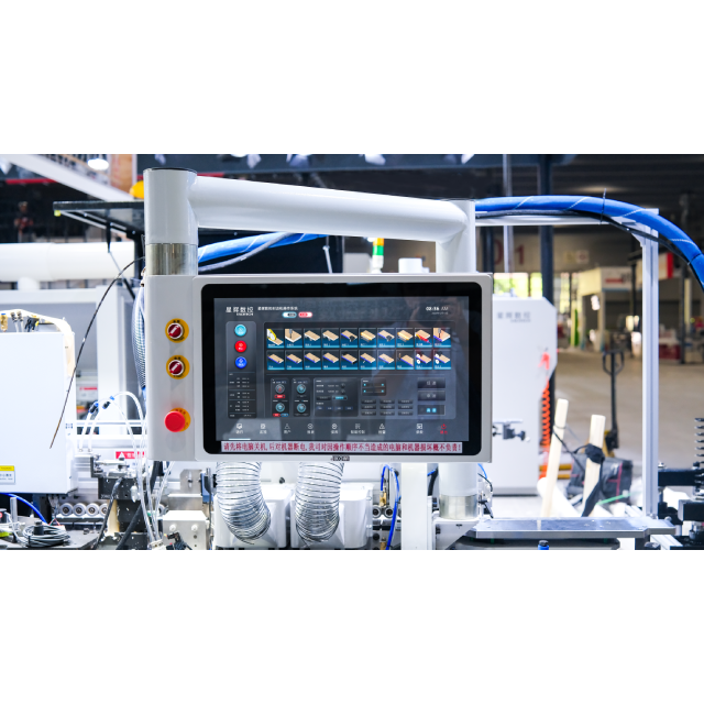 Create 0 glue line edge banding, Excitech EF588 laser edge banding machine.
