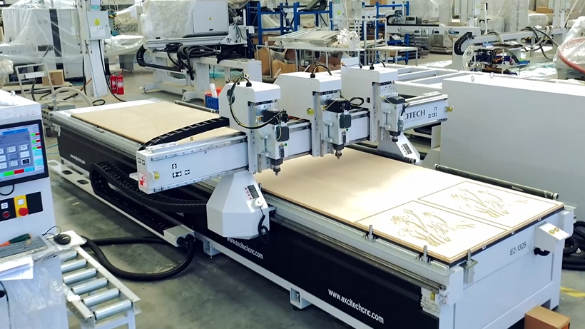 What are the types of woodworking nesting machines?
