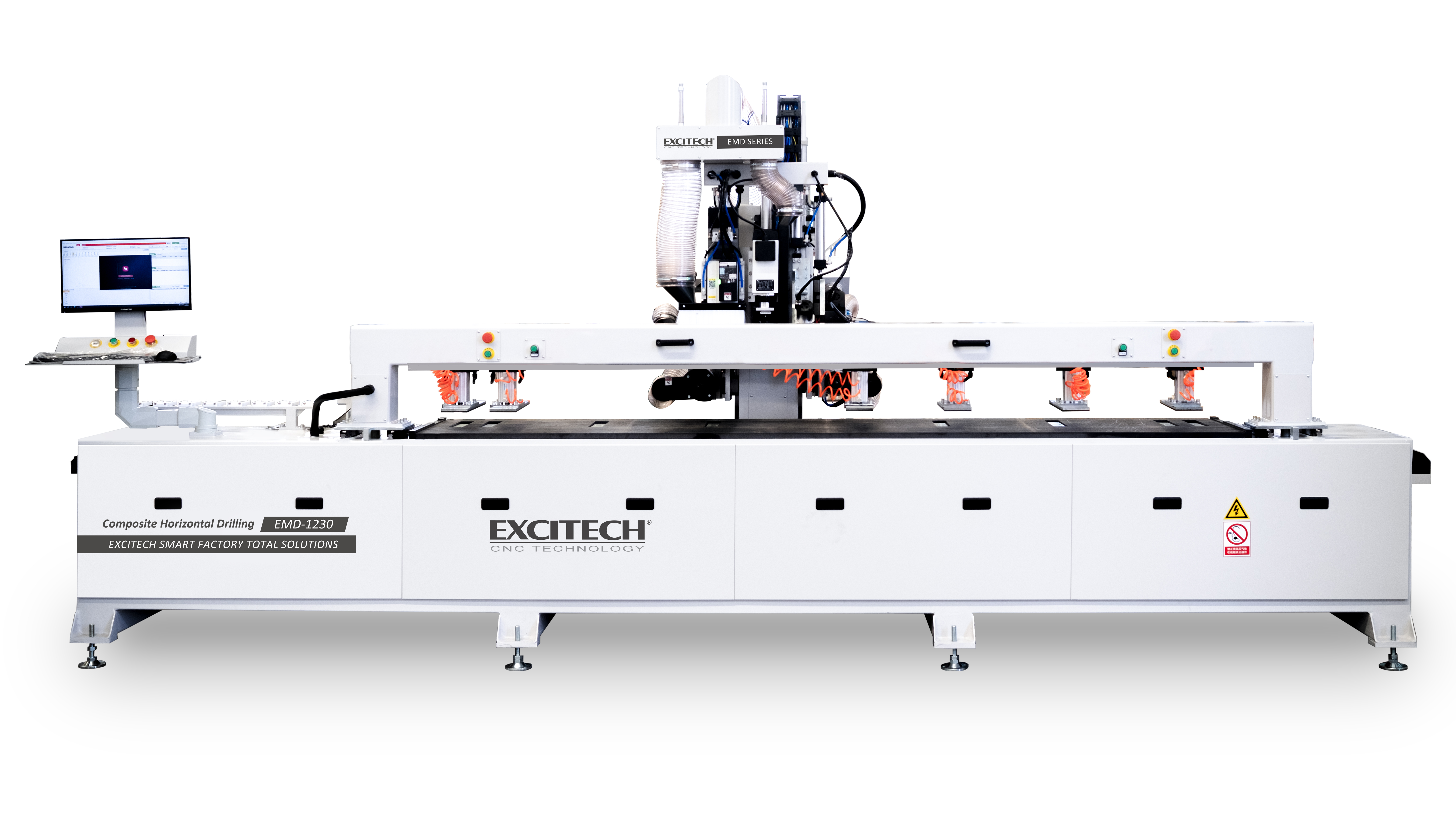 EXCITECH EMD-1230: High-Precision CNC Door Panel Machine for Versatile Production.