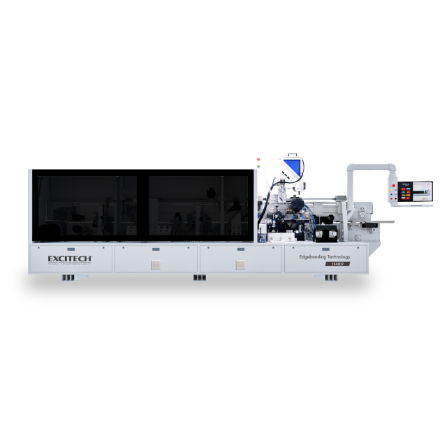EF480P servo‑driven edgebander with belt conveyor