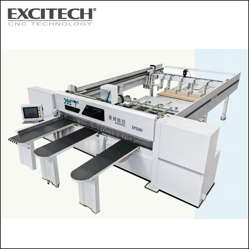 Panel Saw With Rear Feeding