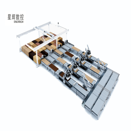 Faster and Smarter CNC Nesting Unit Line for Kitchen Cabinet Making